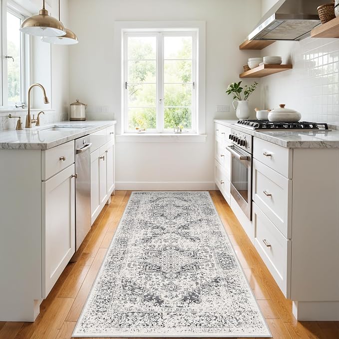 3x6 Washable Hallway Runner Rug - Image 3
