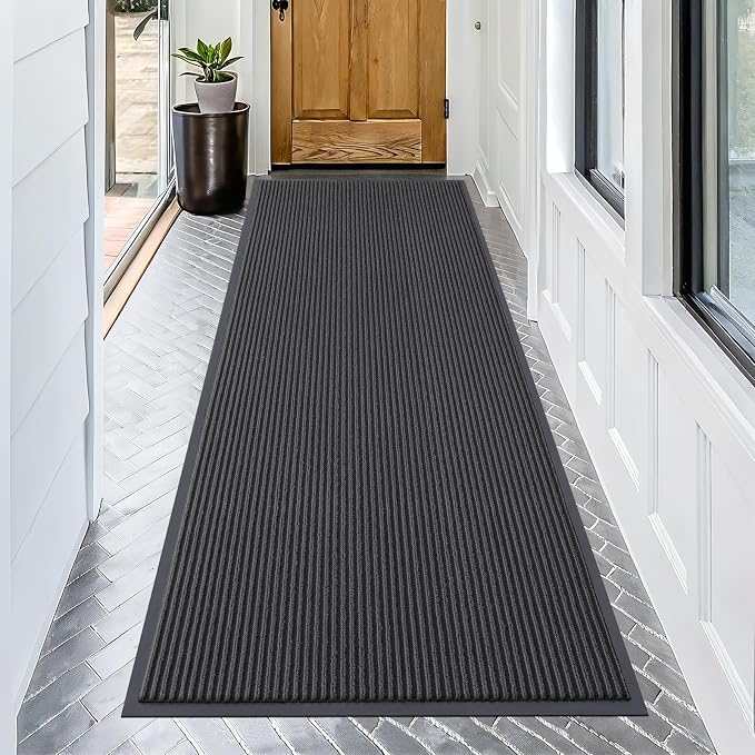 OLANLY Front Door Mat Indoor Outdoor Entrance, Waterproof Heavy Duty Doormat by OLANLY