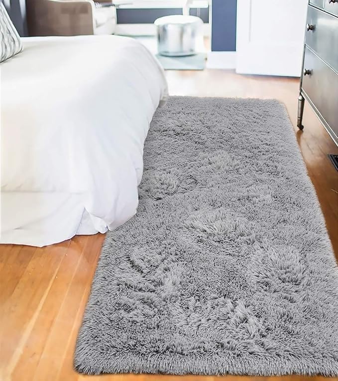 LOCHAS Ultra Soft Indoor Modern Area Rugs Fluffy Living Room Carpets - Image 3