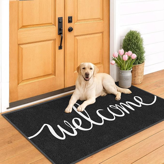 EARTHALL Funny Welcome Mats Outside/Inside 71"x47", Front Door Mat Outdoor - Image 6