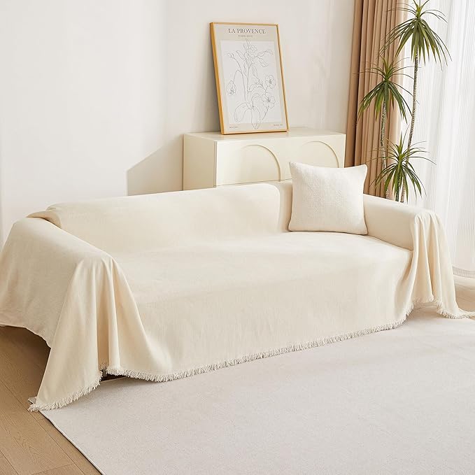 MYSKY HOME Couch Cover 3 Cushion Sofa - Image 9