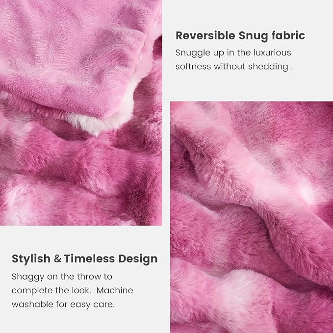 Cozy Bliss Faux Fur Throw Blanket - Image 7