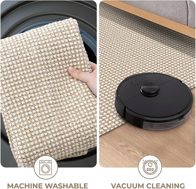 KOZYFLY Runners for Hallways 3x8 ft Washable Kitchen Runner Non Slip Rubber - Image 7