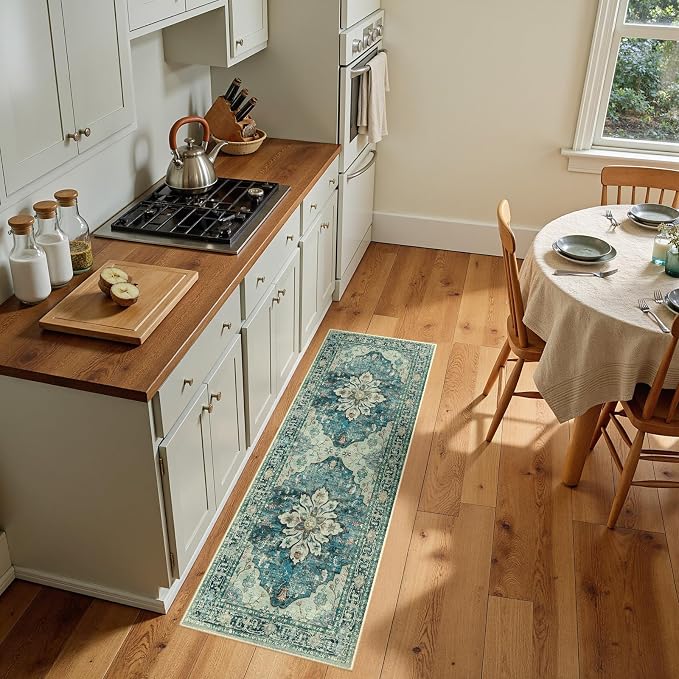 RELEANY Area Rugs 2'x5' Runner Rug Non Slip Washable by RELEANY