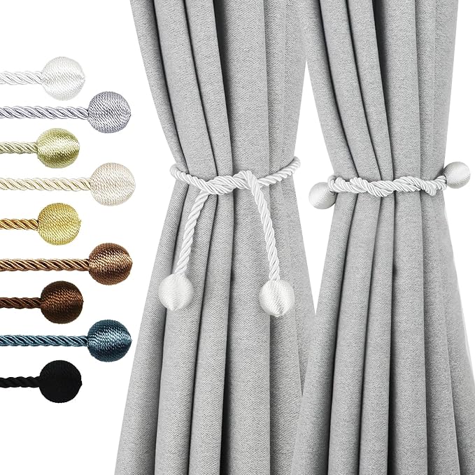 Curtain Tiebacks Outdoor Elegant Decorative Tie Backs Modern Rope Tiebacks by CurtianTiebacks