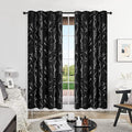 Deconovo Black Blackout Curtains, Thermal Insulated Soundproof Privacy Curtain by Deconovo