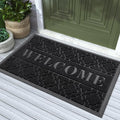 Yimobra Welcome Mat Outdoor Indoor, All-Season Waterproof Front Door Mat by Yimobra