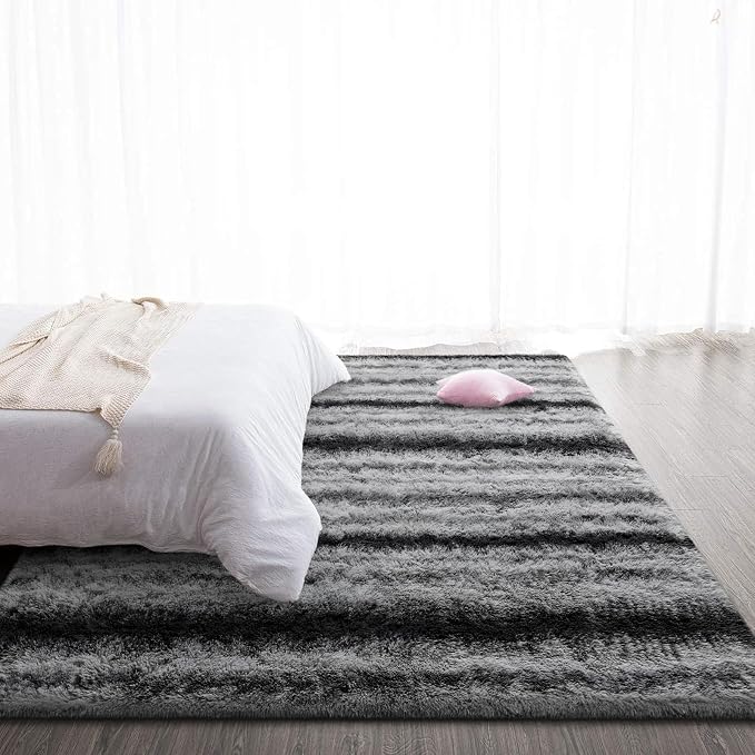 TWINNIS Super Soft Shaggy Rugs Fluffy Carpets, 5x8 Feet, Indoor Modern Plush - Image 5