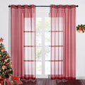 NICETOWN Voile Sheer Curtains by NICETOWN