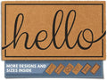 Barnyard Designs Natural Coco Coir Heavy Duty Backing Doormat by BarnyardDesigns
