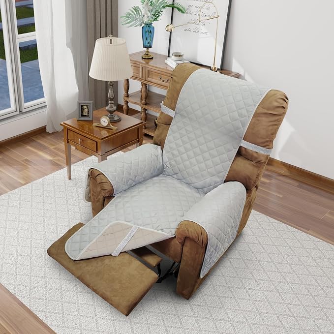 Recliner Chair Covers Reversible Sofa Cover Couch Cover by LuxshareHome