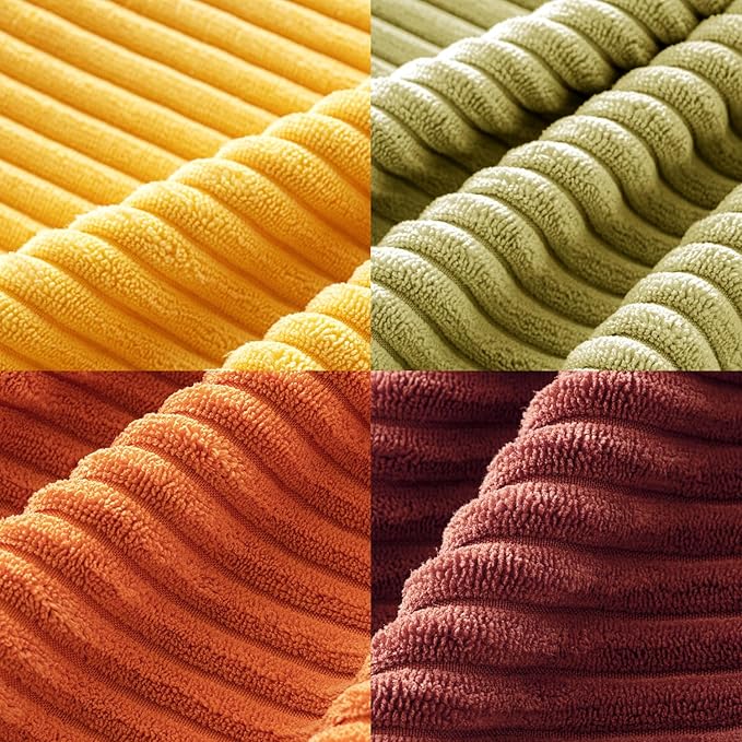 MIULEE Decorative Throw Pillow Covers 20x20 Inch Set of 4, Vibrant Cushion - Image 4