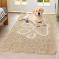 Smiry Dog Door Mat for Muddy Paws, Absorbent Dirt Trapper Non Slip Quick Dry by Smiry