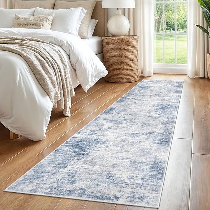 IOHOUZE Abstract Runner Rug 2x8 Ft Washable Runners - Image 8
