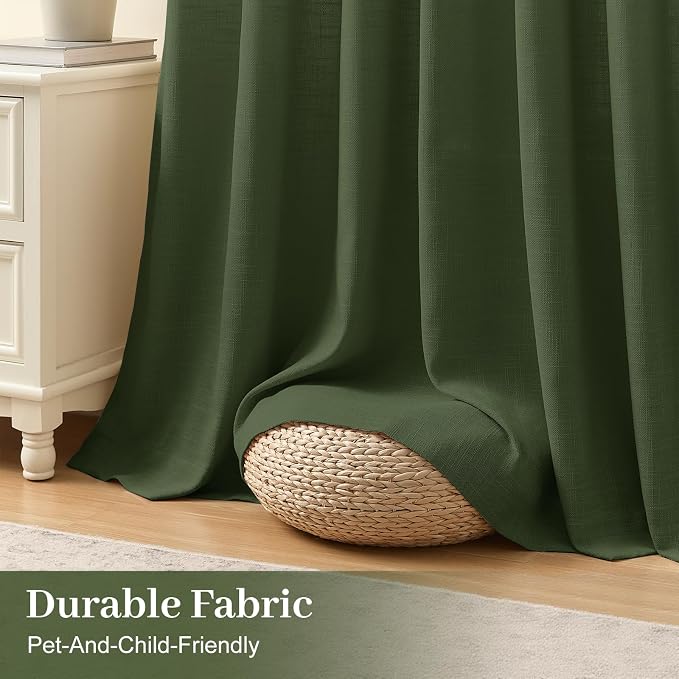 Pinch Pleated Sheer Curtains 84 Inches Long - Image 6