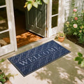 Yimobra Welcome Mat Outdoor Indoor, All-Season Waterproof Front Door Mat by Yimobra