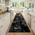 Washable Area Rugs 3x9 Non-Slip Modern Abstract Soft by RELEANY