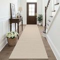 KOZYFLY Runners for Hallways 3x10 ft Washable Kitchen Runner Non Slip Rubber by KOZYFLY