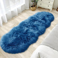 Faux Fur Rug for Bedroom, Fluffy Runner Rugs Soft Sheepskin Rug Sofa Couch Seat by Tangsoo