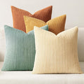 MIULEE Boho Farmhouse Throw Pillow Covers 18x18 Inch Set of 4 Summer Modern by MIULEE
