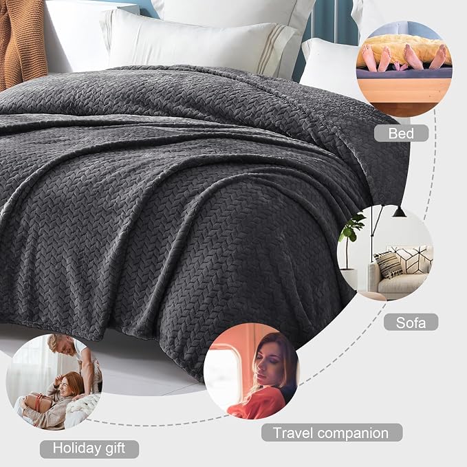 Exclusivo Mezcla Fleece King Size Blanket - Image 3