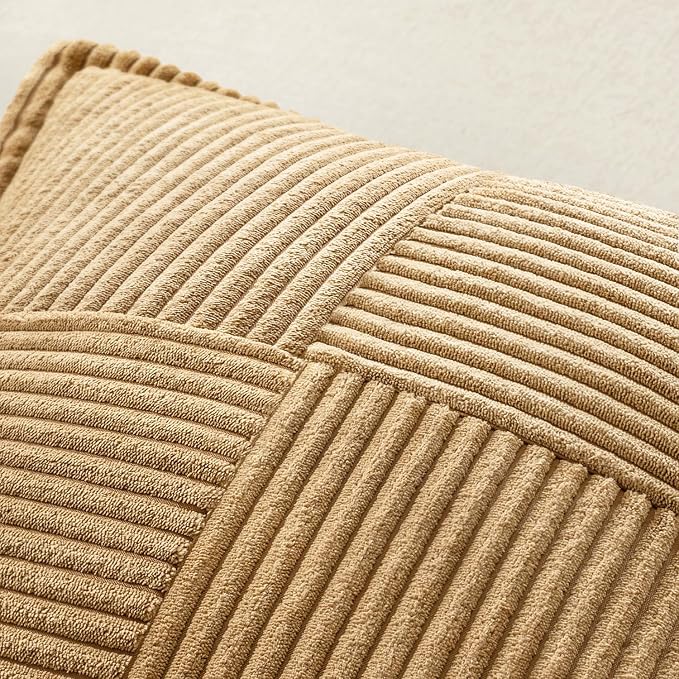 MIULEE Decorative Euro Sham Throw Pillow Covers - Image 5