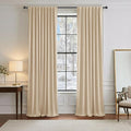 PONY DANCE Blackout Curtains for Bedroom by PONYDANCE
