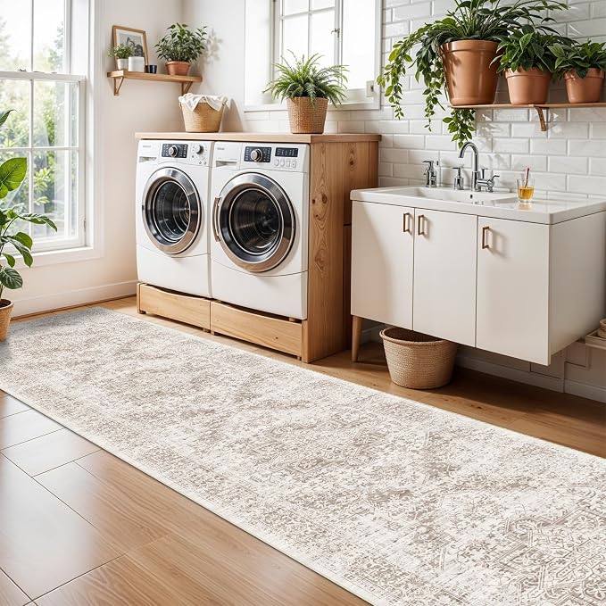 Washable 2'6''x14' Runner Rug - Image 4