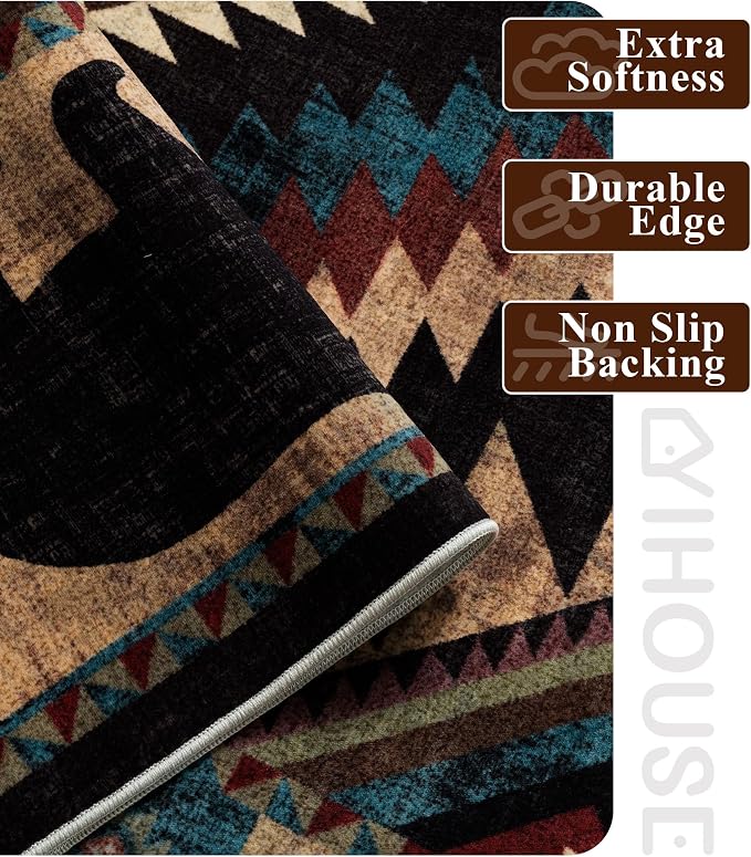 Western Runner Rug 2'8"x8' - Image 6