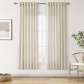 Nanspring Vanilla Linen Curtains by Nanspring