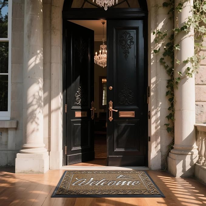 Yimobra Welcome Mat, Heavy Duty Sturdy Door Mats - Image 2