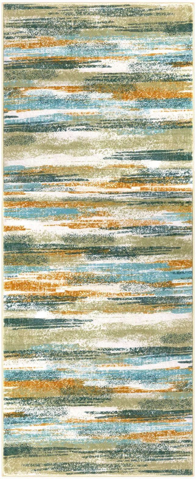 Lansny Modern Abstract Runner Rug 2x5 - Image 9