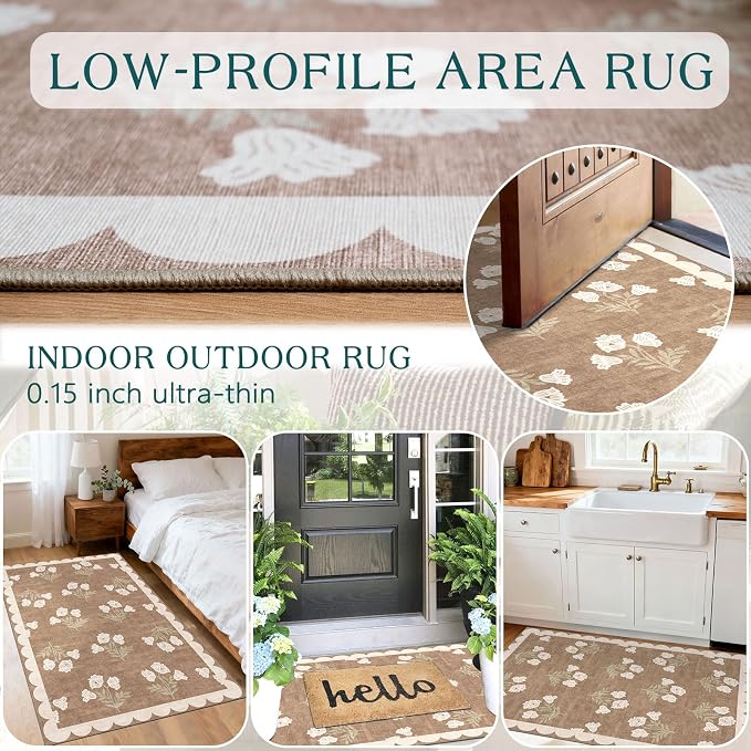 Floral Outdoor Rug - Image 6