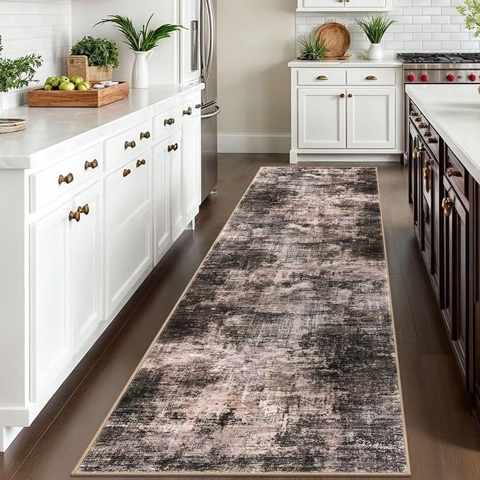 IOHOUZE Abstract Runner Rug 3x10 Ft Washable Runners - Image 2