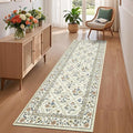 Washable Kitchen Rugs Non Slip 2x6 Hallway Runner Rug Stain Resistant Low Pile by GarveeHome