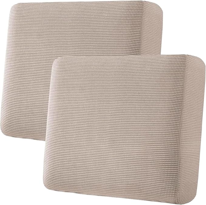 H.VERSAILTEX Super Stretch Individual Seat Sofa Covers Couch Slipcover Sets by HVERSAILTEX