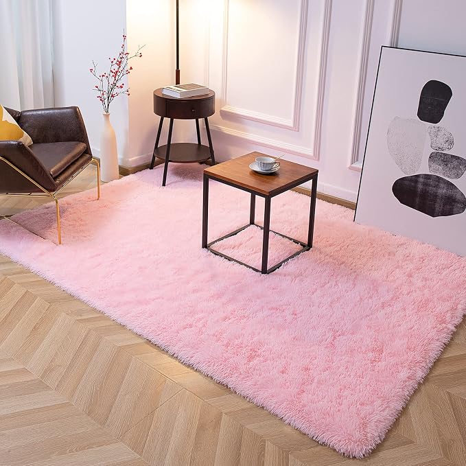 TWINNIS Super Soft Shaggy Rugs Fluffy Carpets, 5x8 Feet, Indoor Modern Plush - Image 8