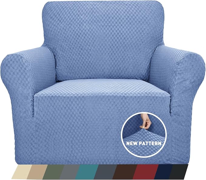 ZNSAYOTX 1 Piece Jacquard Chair Slipcovers by ZNSAYOTX