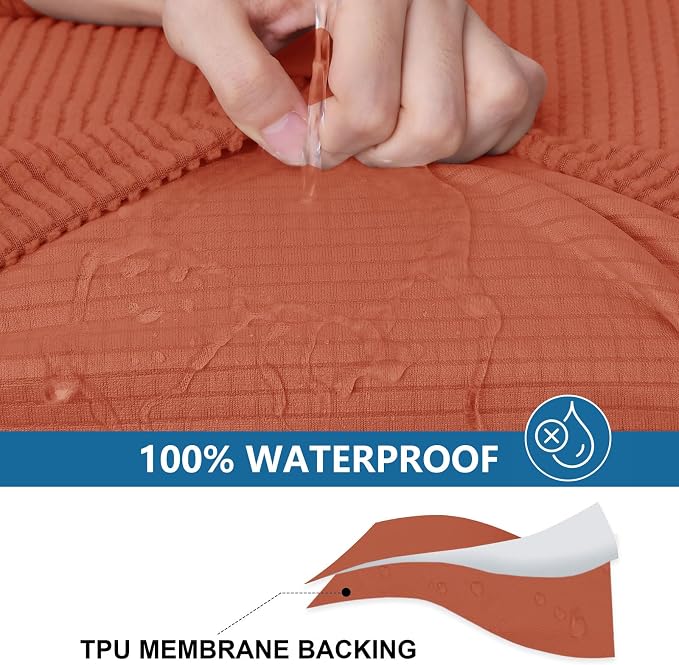 hyha Waterproof Couch Cushion Covers - Image 4