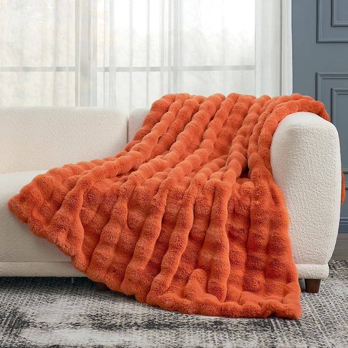 Cozy Bliss Faux Fur Throw Blanket - Image 6