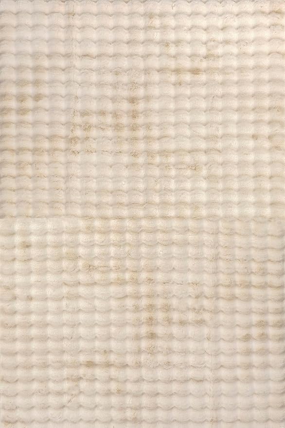 nuLOOM 7'6' x 9'6' Cozy Plush Area Rug, Machine Washable, Soft Fluffy Shag - Image 2