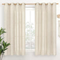 YoungsTex Linen Curtains 54 Inches Long by YoungsTex