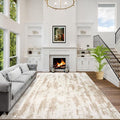 6x9 Area Rugs Washable Rug: Large Modern Abstract Living Room Rug Soft by GENTDRIZZ