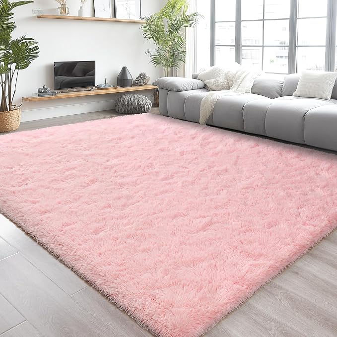 Chicrug Soft Area Rugs for Bedroom Living Room Plush Fluffy Rug 4x6 Feet by ChicrugHomeDecor