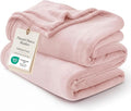 Bedsure GentleSoft Pink Throw Blanket by BEDSURE
