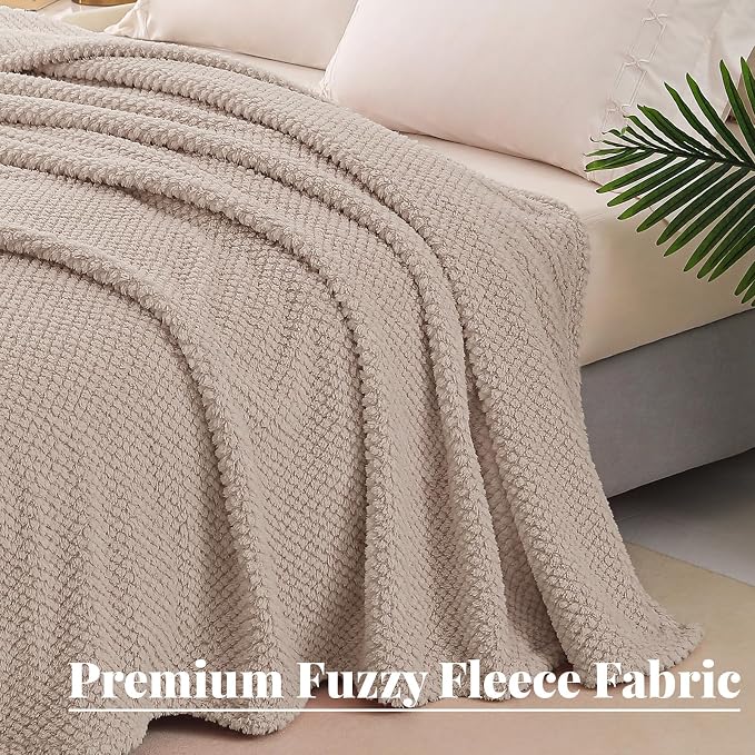 Whale Flotilla Extra Large Fuzzy Fleece Throw Blanket - Image 2
