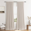 Guken 100% Blackout Curtains 102 Inch Length 2 Panels Set by Guken