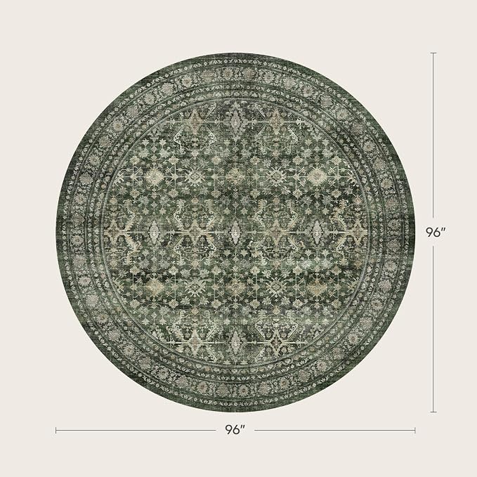 Lofus 8ft Area Rugs for Living Room, Soft Boho Carpets for Bedroom Dining Room - Image 2