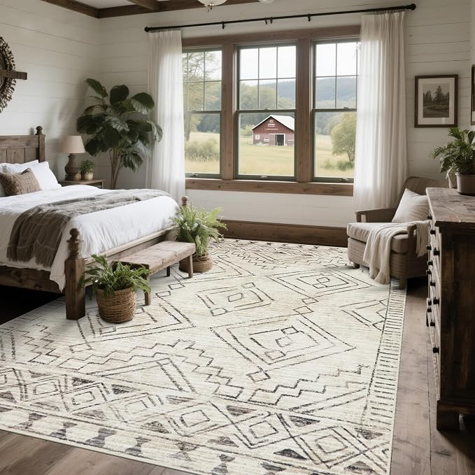 Washable Rugs 8x10 Area Rugs for Living Room, Dining Room- Large Ultra Soft - Image 7