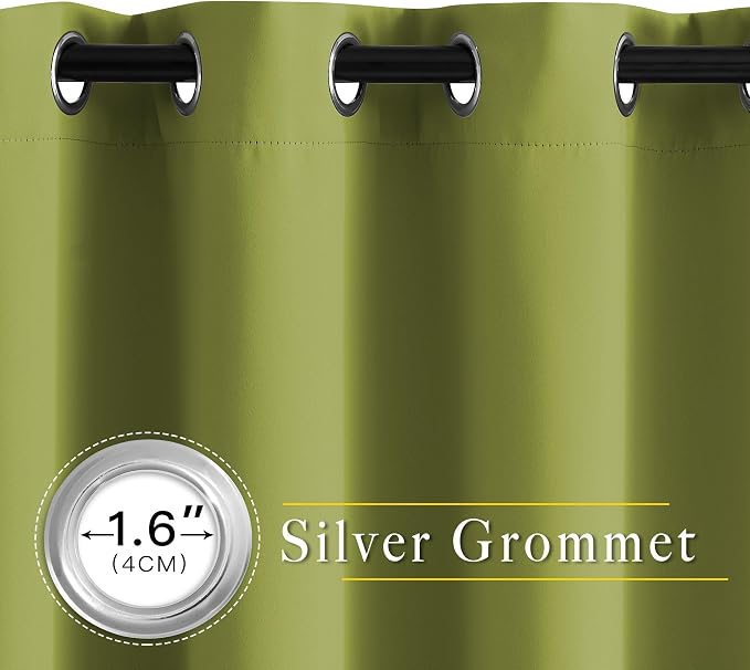 NICETOWN Bedroom Sunlight Block Curtains - Image 2